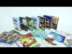 Grade Hardcover Art Book Printing Offset với góc góc phải